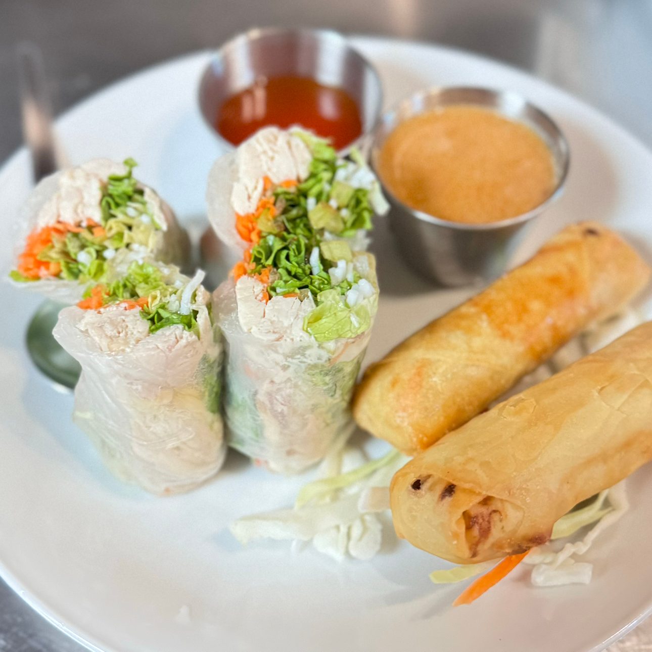 Spring Rolls Deluxe.