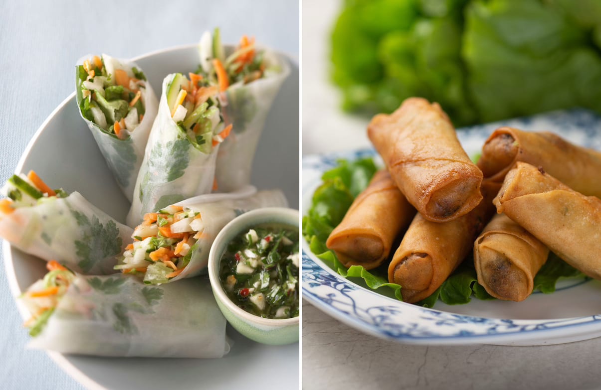Spring Rolls Deluxe.