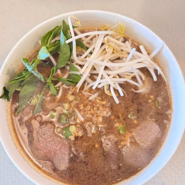 Thai Boat noodles soup.