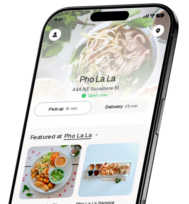 Pho La La app preview