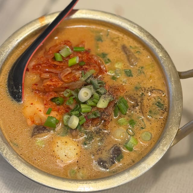 Spicy Kimchi Ramen.
