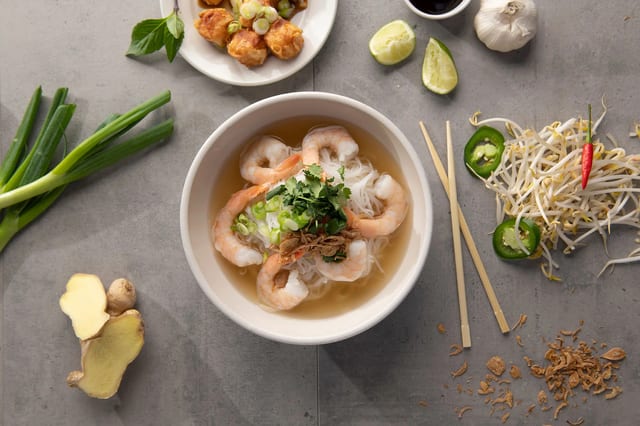 Shrimp Pho Bowl.