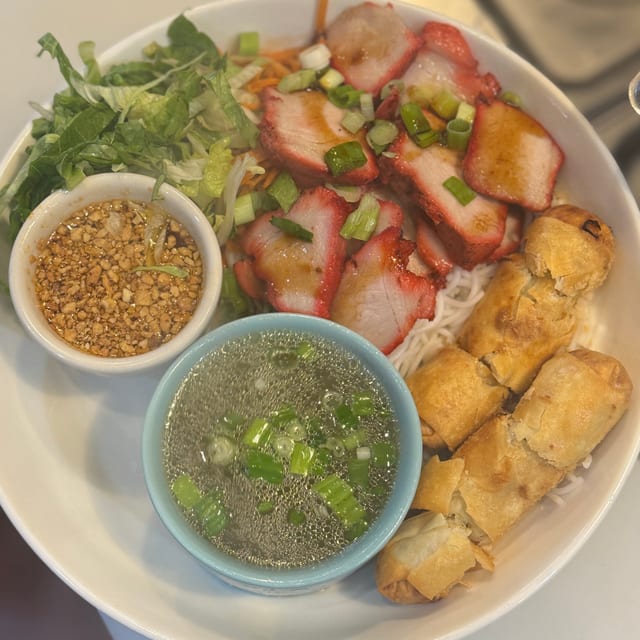 Char Siu Pork Vermicelli.